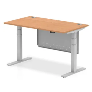 EE - Air Height Adjustable Desk With Cable Ports