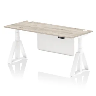 Air Height Adjustable Desk With Cable Ports