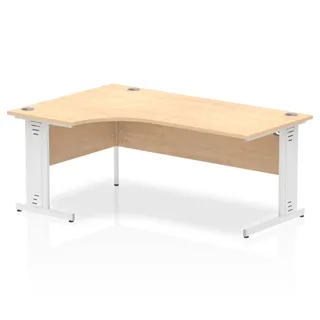 Impulse Crescent Desk Cable Managed Leg