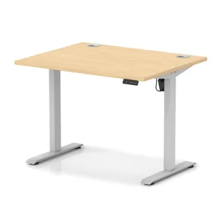 OE - Air Lite Height Adjustable Desk With Cable Ports