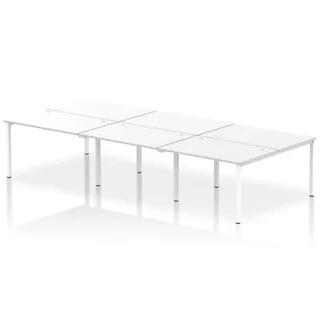 Impulse B2B Bench Desk - 6 Person