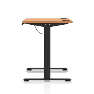 Air Lite Height Adjustable Slimline Desk With Cable Ports