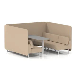 Brixworth Bench Booth in Single Tone