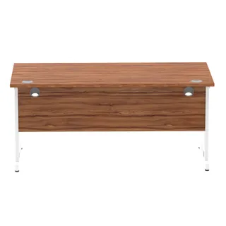 Impulse Straight Desk Cable Managed Leg