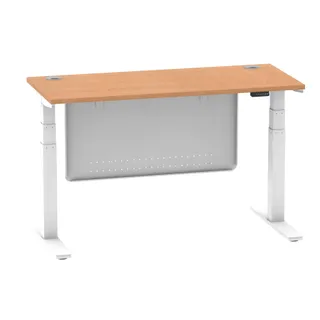Air Height Adjustable Slimline Desk With Cable Ports