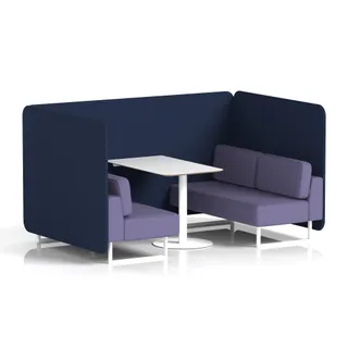 Brixworth Bench Booth in Two Tone