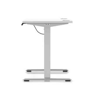 Air Lite Height Adjustable Slimline Desk With Cable Ports