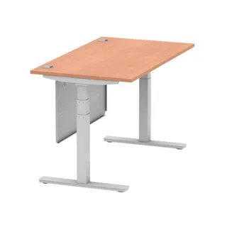 Air Height Adjustable Desk With Cable Ports