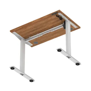 Air Lite Height Adjustable Slimline Desk With Cable Ports