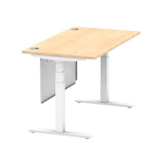 Air Height Adjustable Desk With Cable Ports