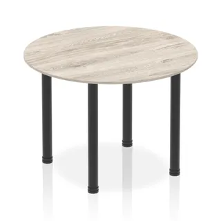 Impulse Round Table With Post Leg