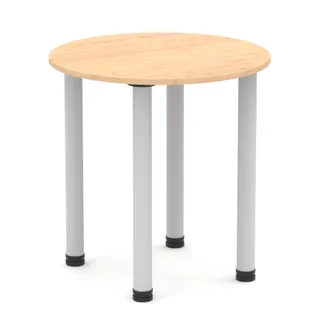 Impulse Round Table With Post Leg