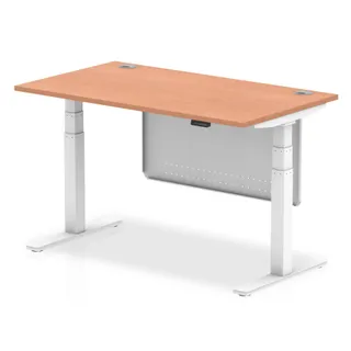 EE - Air Height Adjustable Desk With Cable Ports