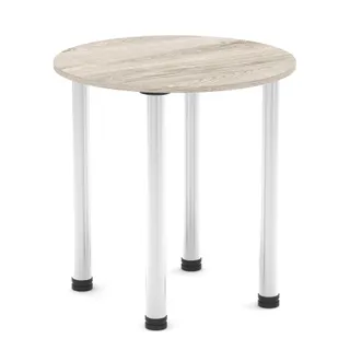 Impulse Round Table With Post Leg