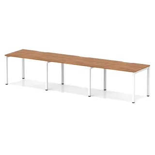 Evolve Plus Single Row Bench Desk - 3 Person