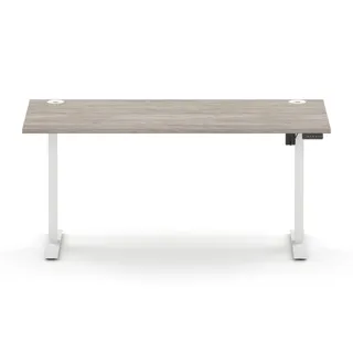 Air Lite Height Adjustable Desk With Cable Ports