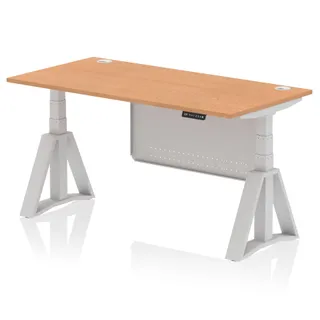 Air Height Adjustable Desk With Cable Ports