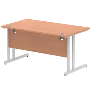 Impulse Straight Desk Cantilever Leg