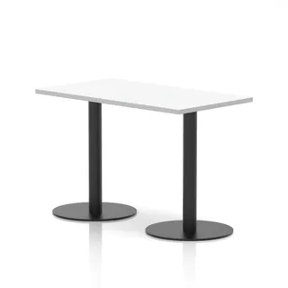 Italia Slimline Rectangular Poseur Table