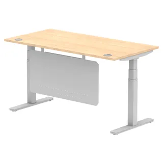 Air Height Adjustable Desk With Cable Ports