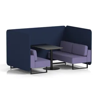 Brixworth Bench Booth in Two Tone