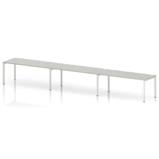 Impulse Single Row Bench Desk - 3 Person