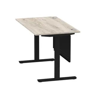 Air Height Adjustable Desk With Cable Ports