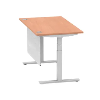 Air Height Adjustable Desk With Cable Ports