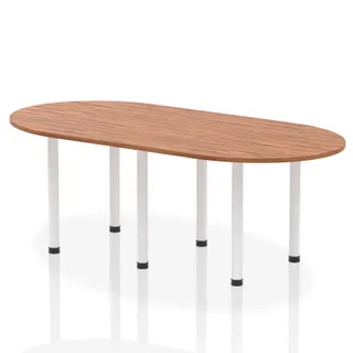 Impulse Boardroom Table With Post Leg