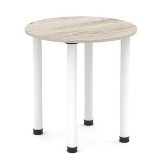 Impulse Round Table With Post Leg