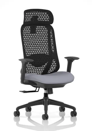 Prism Ergonomic Mesh Back Office Chair with Adjustable Arms