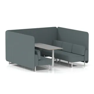 Brixworth Bench Booth in Single Tone