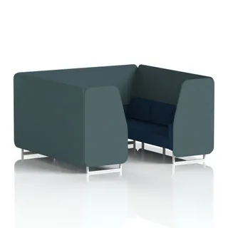 Brixworth Booth in Two Tone
