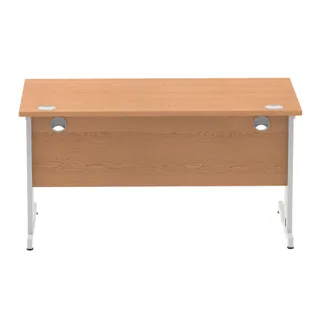 Impulse Straight Desk Cable Managed Leg