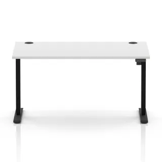 Air Lite Height Adjustable Desk With Cable Ports