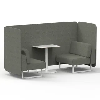 Brixworth Bench Booth in Single Tone