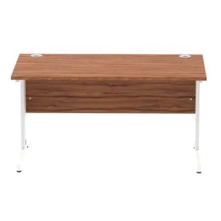 Impulse Straight Desk Cable Managed Leg