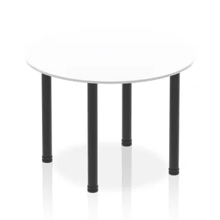 Impulse Round Table With Post Leg