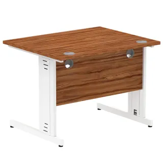 Impulse Straight Desk Cable Managed Leg