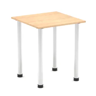 Impulse Square Table With Post Leg