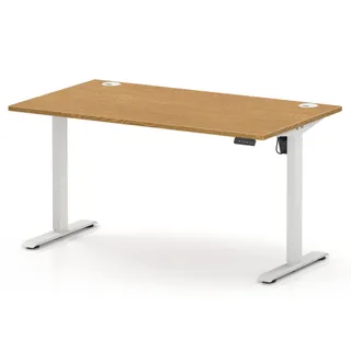 Air Lite Height Adjustable Desk With Cable Ports