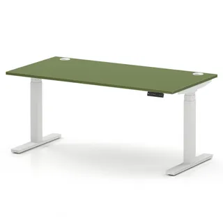 Air Height Adjustable Desk With Cable Ports