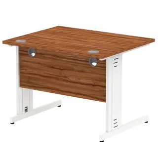 Impulse Straight Desk Cable Managed Leg