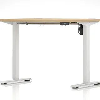 Air Lite Height Adjustable Desk With Cable Ports