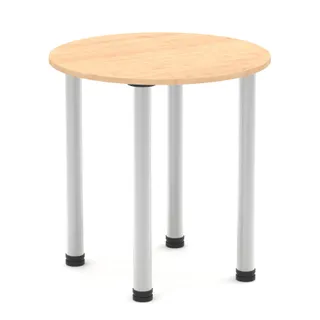 Impulse Round Table With Post Leg
