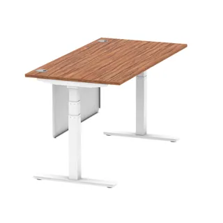 Air Height Adjustable Desk With Cable Ports