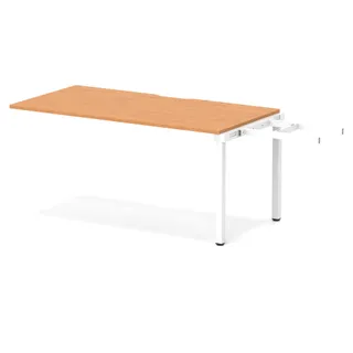 Evolve Plus Single Row Bench Desk Extension Kit
