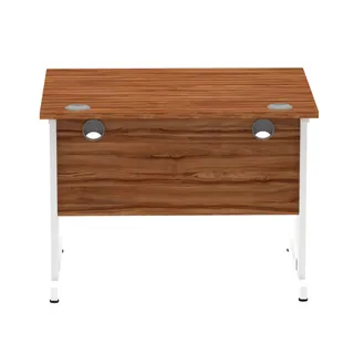 Impulse Straight Desk Cable Managed Leg