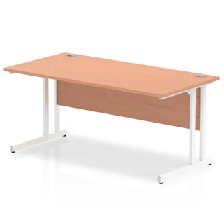 Impulse Straight Desk Cantilever Leg