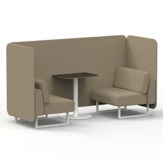 Brixworth Bench Booth in Single Tone